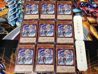 White Steed of the Floral Knights DP25 2 rare, set of 9 Tera.