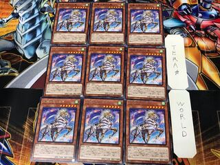 White Steed of the Floral Knights DP25 3 rare, set of 9 Tera.