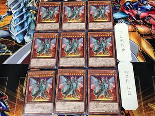 Combined dragon Timaios BACH 1 rare, set of 9 Tera.