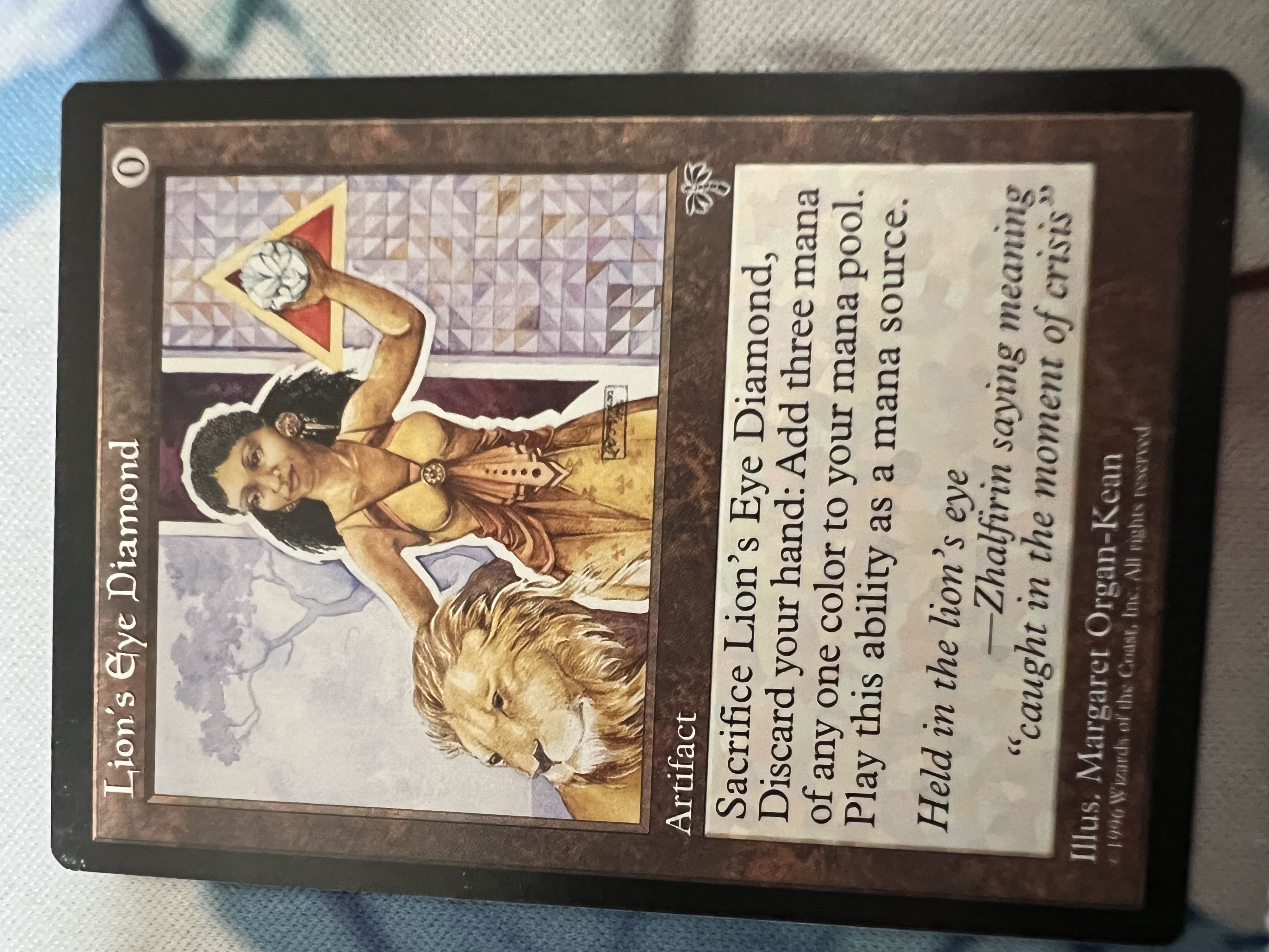 English Lion's Eye Diamond Rare 307/350