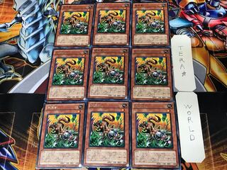 除草獣 EXP4 1 レア 9枚セット てら