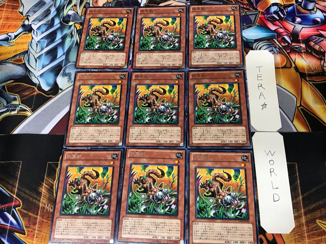 Snyffus EXP4 2 rare, set of 9 tera.