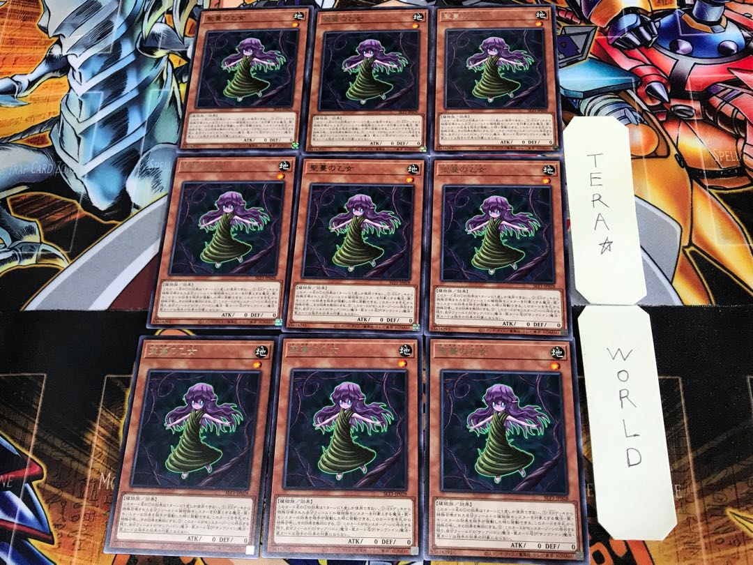 Sunvine Maiden SLT1 2 Rare Set of 9 Tera.