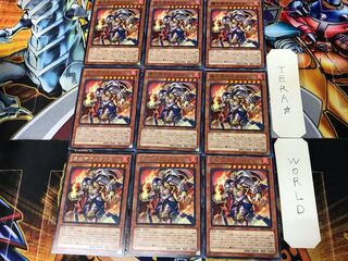 Thestalos the Mega Monarch PRIO 3 Rare 9-card set Terra