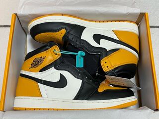 Nike Air Jordan 1 Retro High OG "Taxi" ナイキ エアジョーダン1 レトロ ハイ Og "イエロー トゥ" ブラック/タクシーホワイト 555088-711 26.5cm 26.5cm
