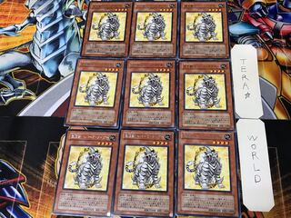 Crystal Beast Topaz Tiger FOTB 1 rare set of 9 tera