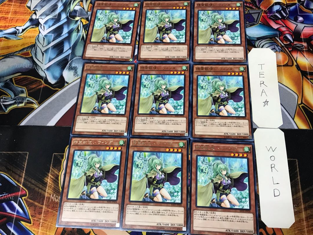 Spiritual Beast Tamer Winda RATE 2 Rare Set of 9 Tera
