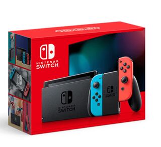 【新品未開封】即日発送　任天堂 ニンテンドースイッチ Nintendo Switch 本体  ネオンカラーネオンレッド　新型モデル