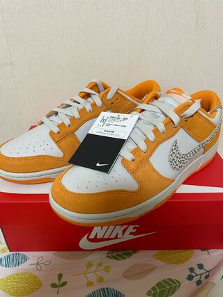 ナイキ ダンク ロー サファリスウッシュ "カムクワット" カムクワット/ライトボーン/ダークドリフトウッド DR0156-800 26.5cm