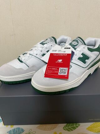 ニューバランス 550 "グリーン" グリーン/ホワイト BB550WT1 24cm