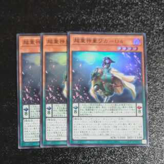 Psychic Heavy Goddaughter Waka-U4 Super Rare JP006✕3 [Mokurindo].