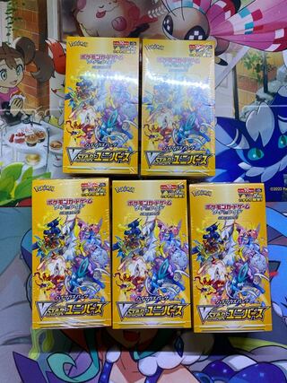 Pokémon cards vstar universe 5box with shrink
