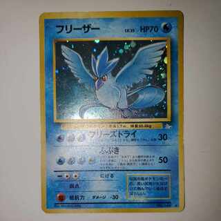Articuno (freeze-dried / fubuki) old back