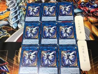 Trickstar Delfiendium FLOD 3 Rare Set of 9 Tera