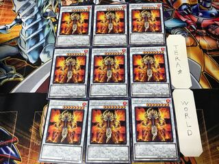Lavalval Exlord LIOV 3 rare, set of 9 Tera.