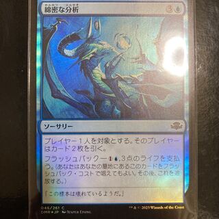 綿密な分析 Foil