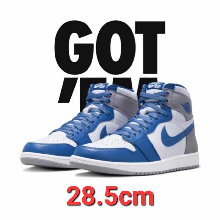 Nike Air Jordan 1 High OG "True Blue" 28.5cm