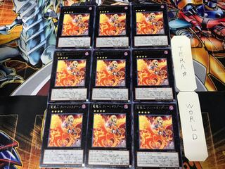 Queen Dragun Djinn GAOV 3 Rare Set of 9 Tera.