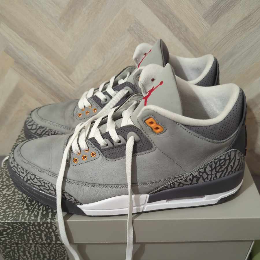 jordan3 gray fog 28.5cm
