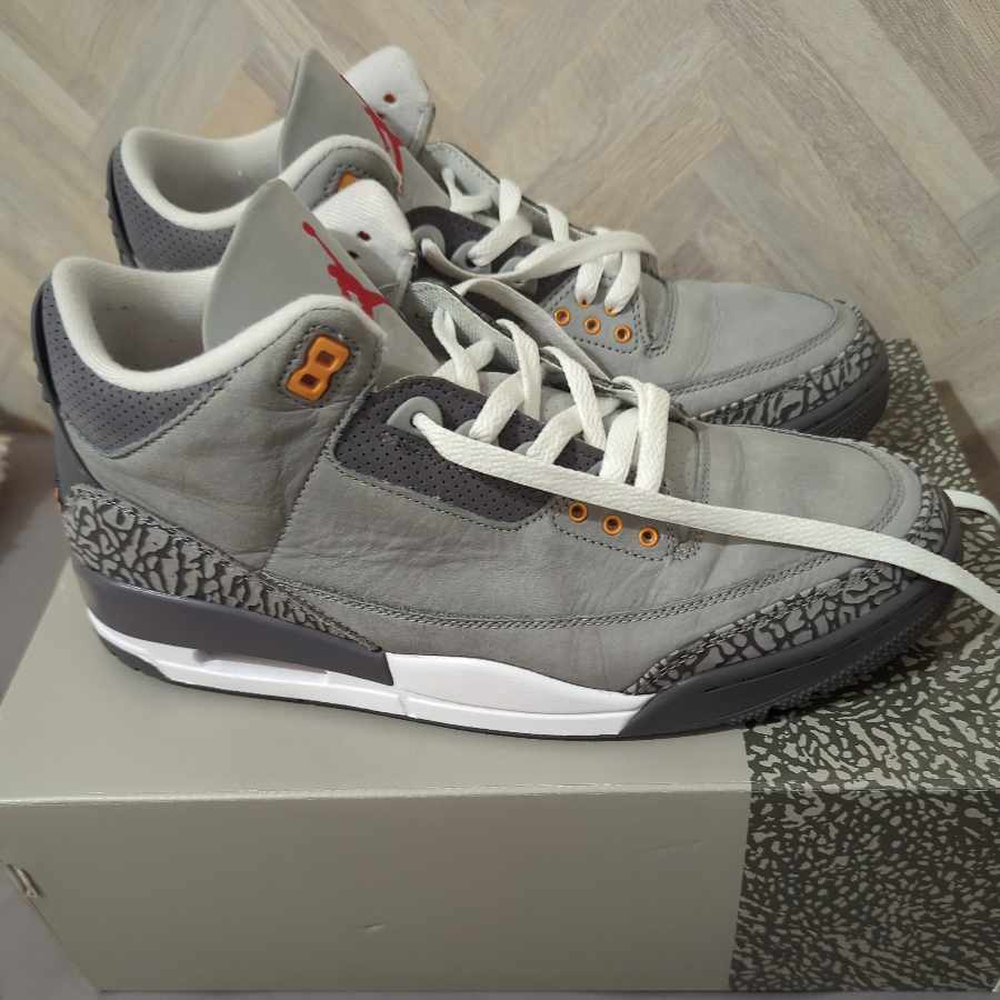 jordan3 gray fog 28.5cm