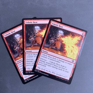 邪悪な熱気/Unholy Heat 英語