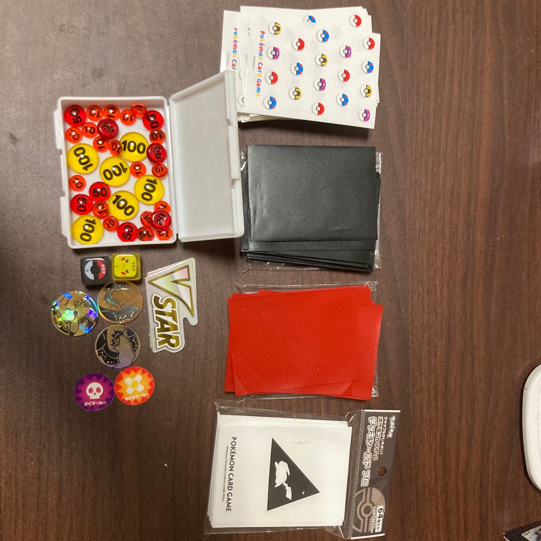 2 Pokémon cards decks + supplies