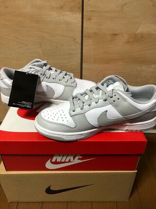 ナイキ ダンク ロー "グレーフォグ" グレーフォグ/ホワイト DD1391-103 26cm