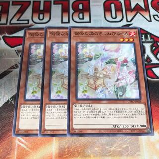 Funny phosphorus fox biyura normal JP028 3 sheets 3枚