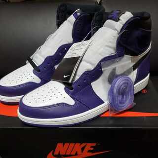 【28.5cm】Nike Air Jordan 1 Retri High OG "Court Purple White/Black" (2020)    28.5cm