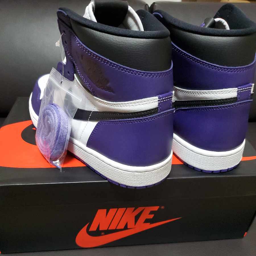 Nike Air Jordan 1 Retri High OG "Court Purple White/Black" (2020) 28.5cm