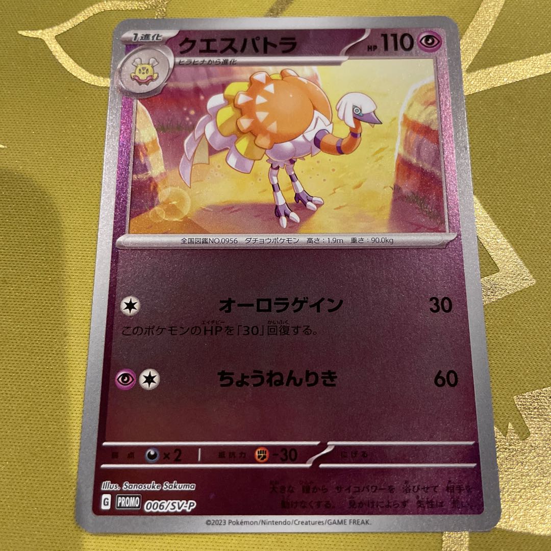 Questetra PROMO 006/SV-P