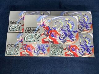 プレミアムトレーナーBOX ex 5BOX 全シュリンク付き