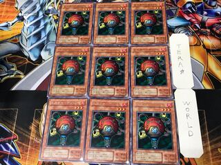 Blast Juggler RB 2nd period ver 3 rare set of 9 tera