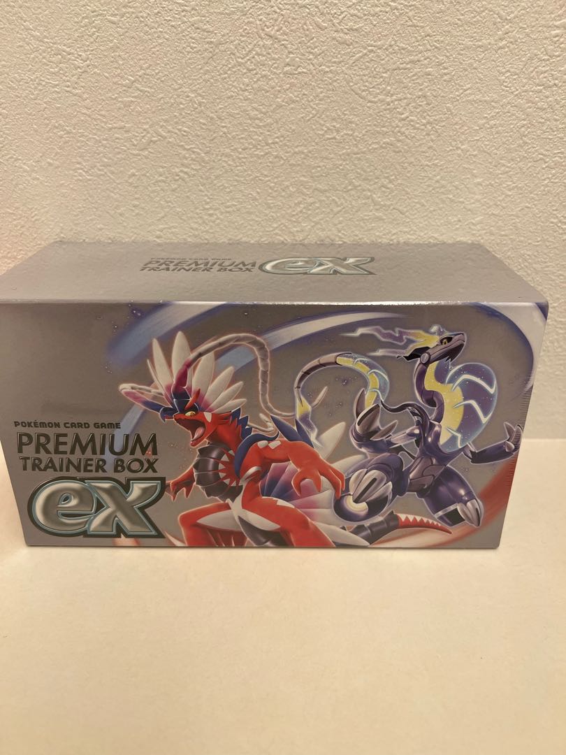 ポケモンカードゲーム　プレミアムトレーナーBOX シュリンク付き