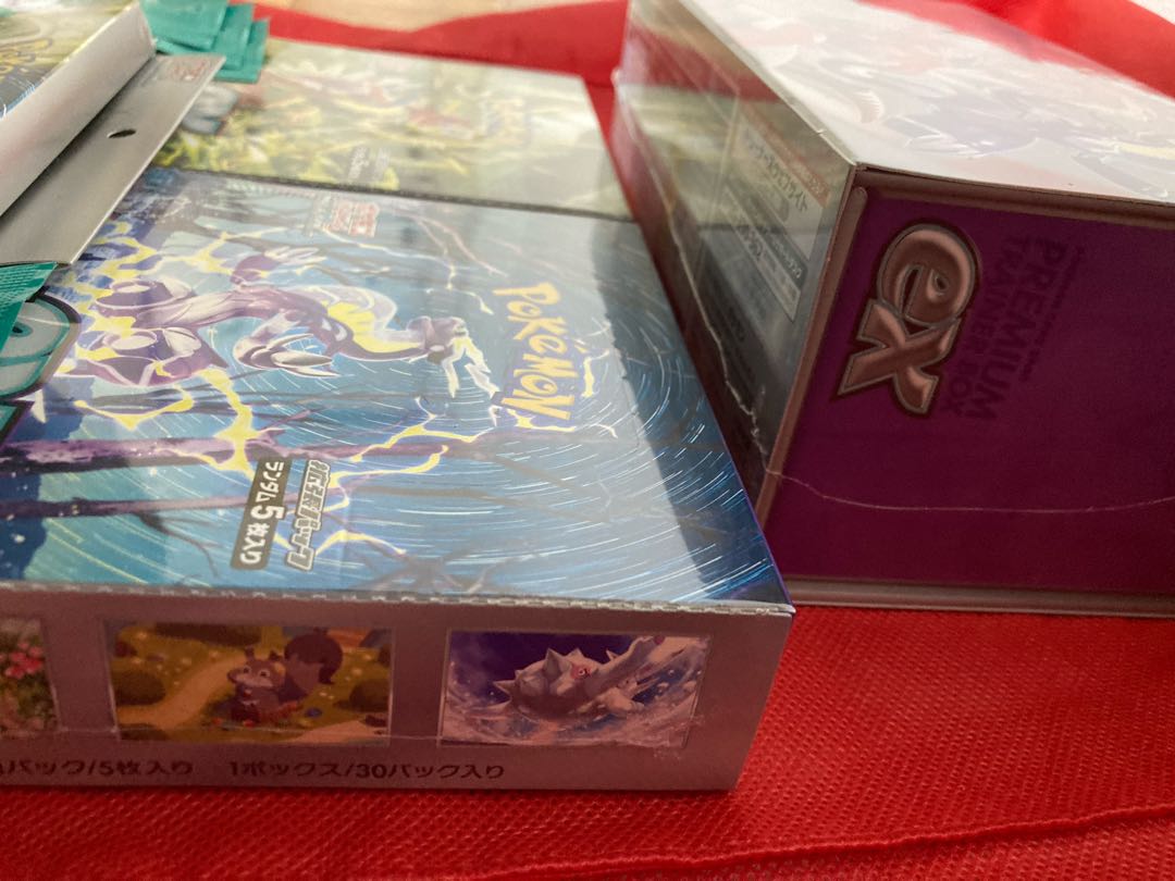 スカーレットex バイオレットex トレーナーボックス　スペシャルセット　BOX