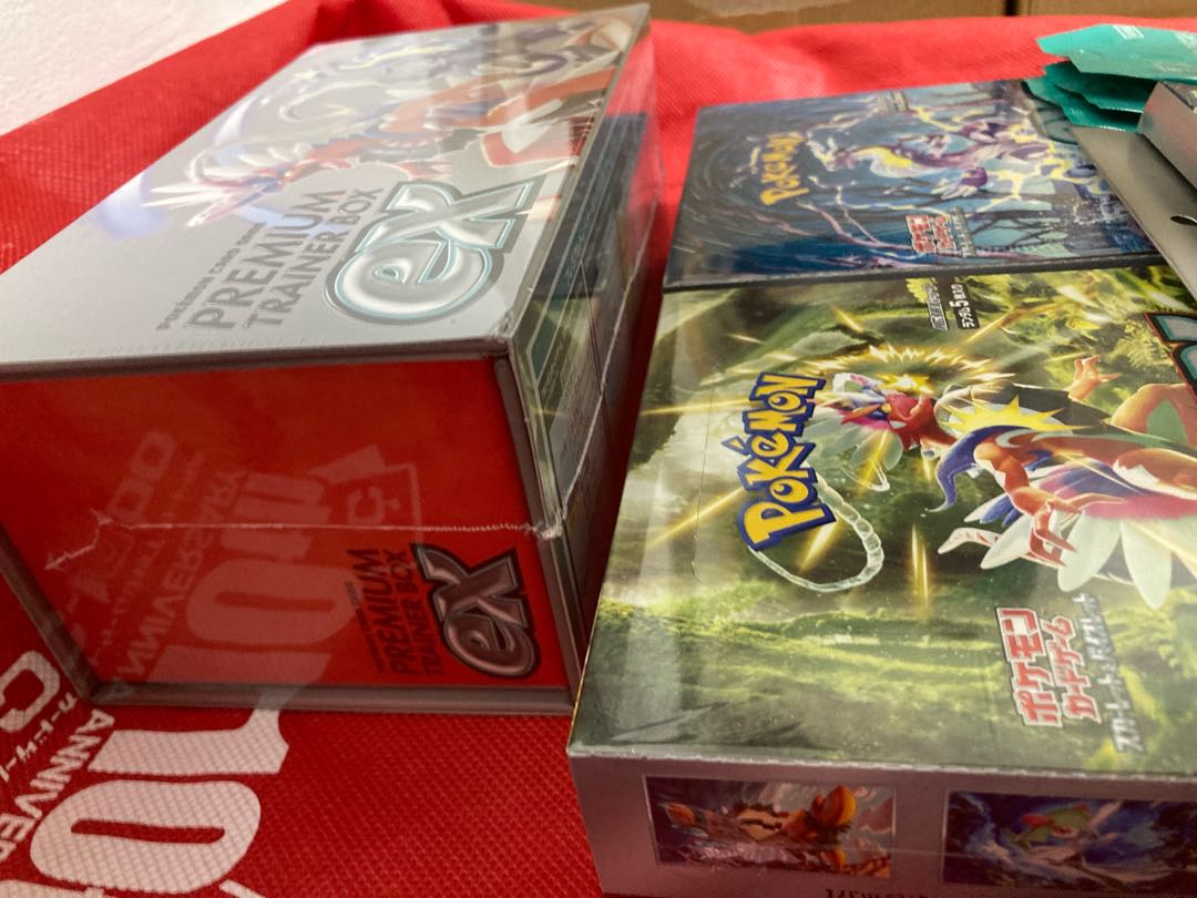 スカーレットex バイオレットex トレーナーボックス　スペシャルセット　BOX