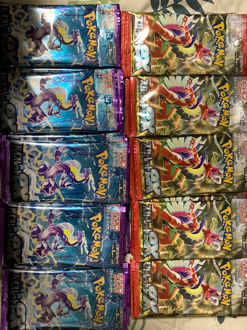 Scarlet Violet 50 packs each