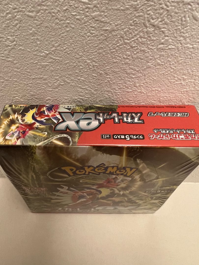 ポケモンカード　スカーレットex 新品未開封　シュリンク付き