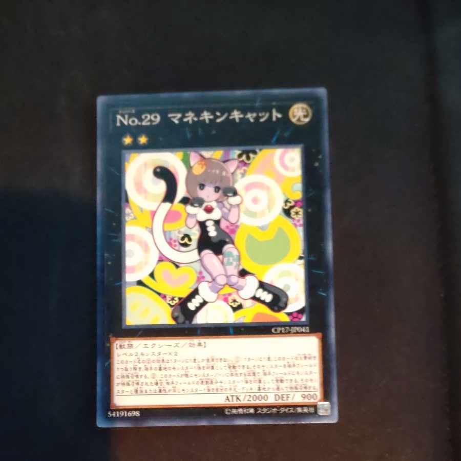 Number 29: Mannequin Cat Normal rare JP041