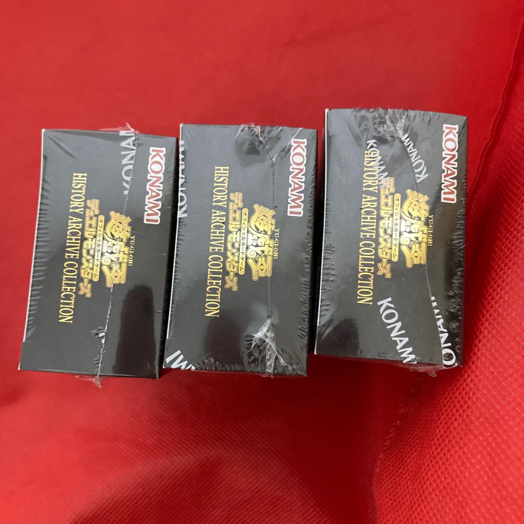 Yu-Gi-Oh! History Archive Collection BOX 3 Boxes with Shrink