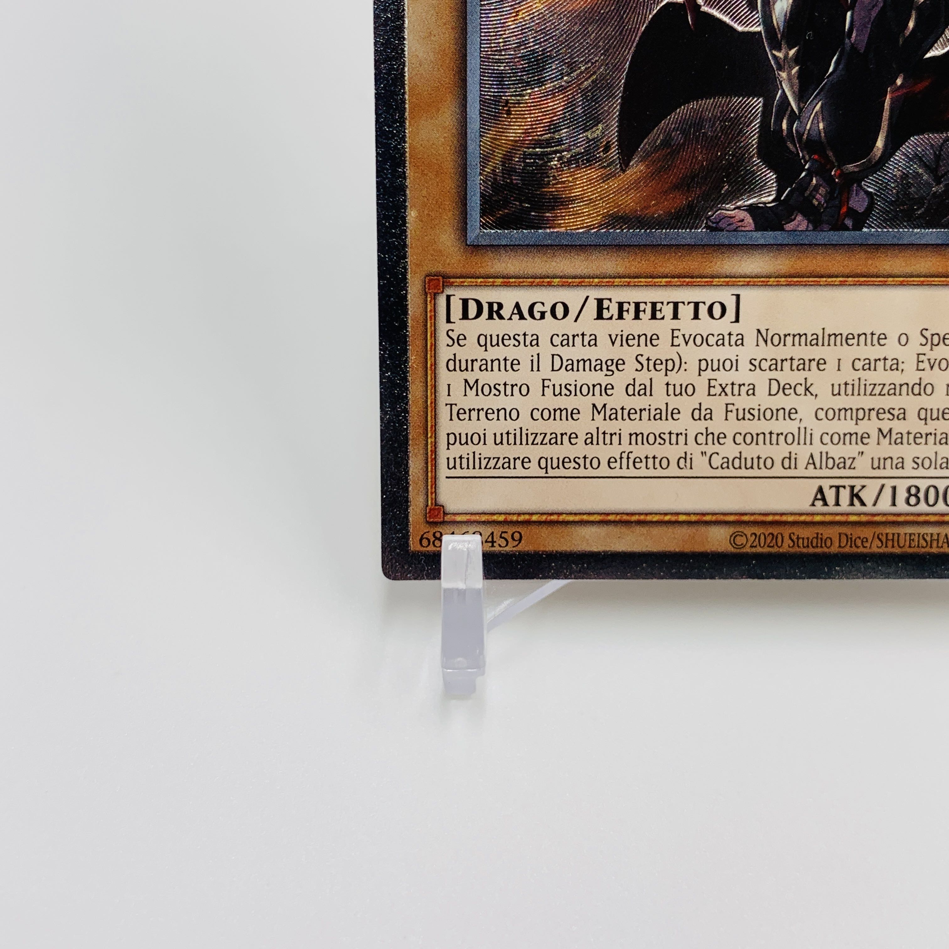 Italian version] Fallen of Albaz Relief EU OTS Yu-Gi-Oh OP19-IT001 Italian version, not English version