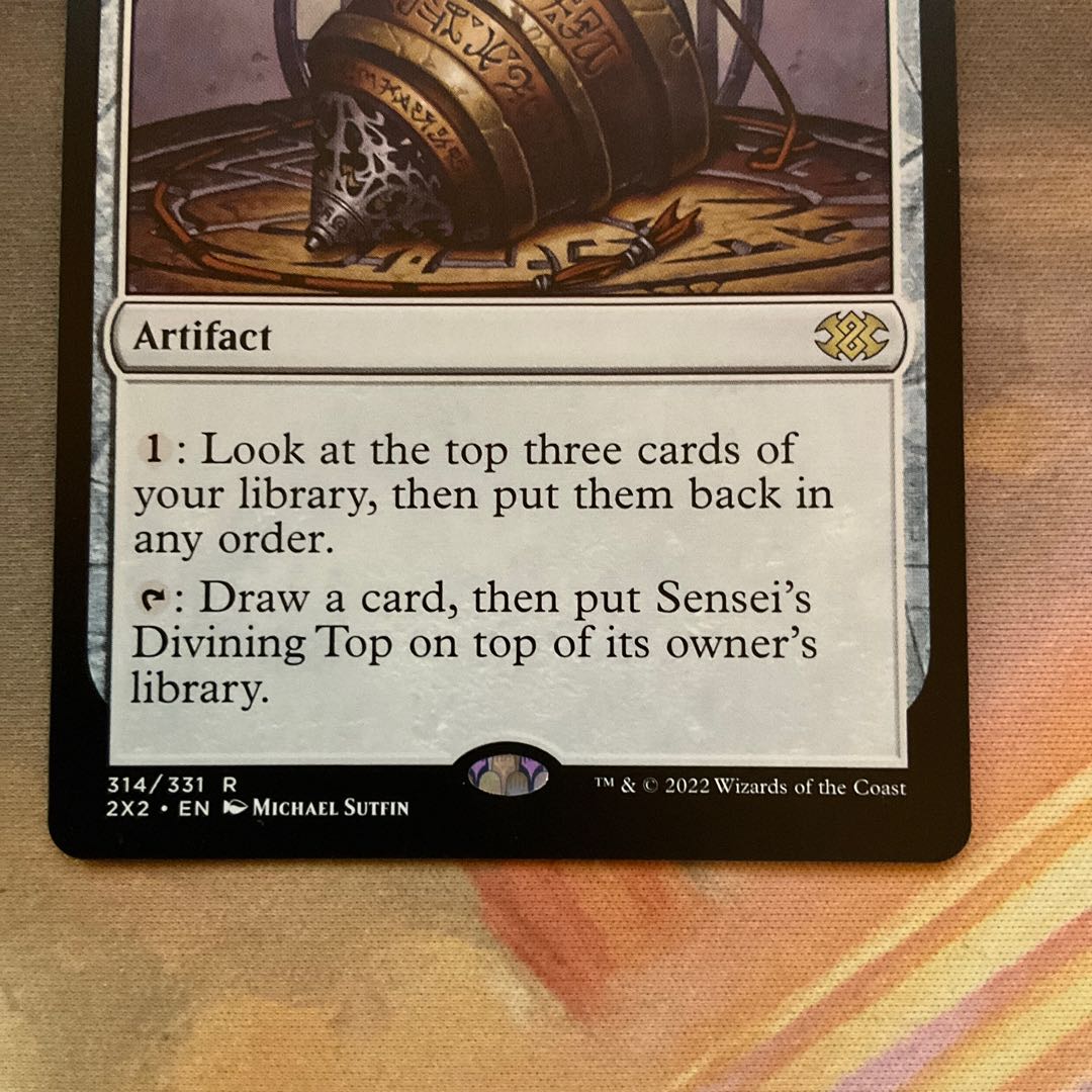 [2X2] Sensei's Divining Top/ Sensei's Divining Top English version