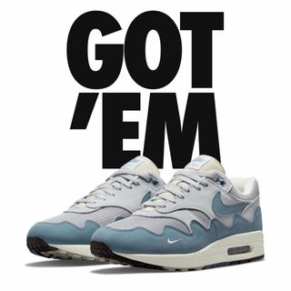 Nike Patta AIR MAX 1 noise aqua Nike Patta AIR MAX 1 noise aqua 27cm