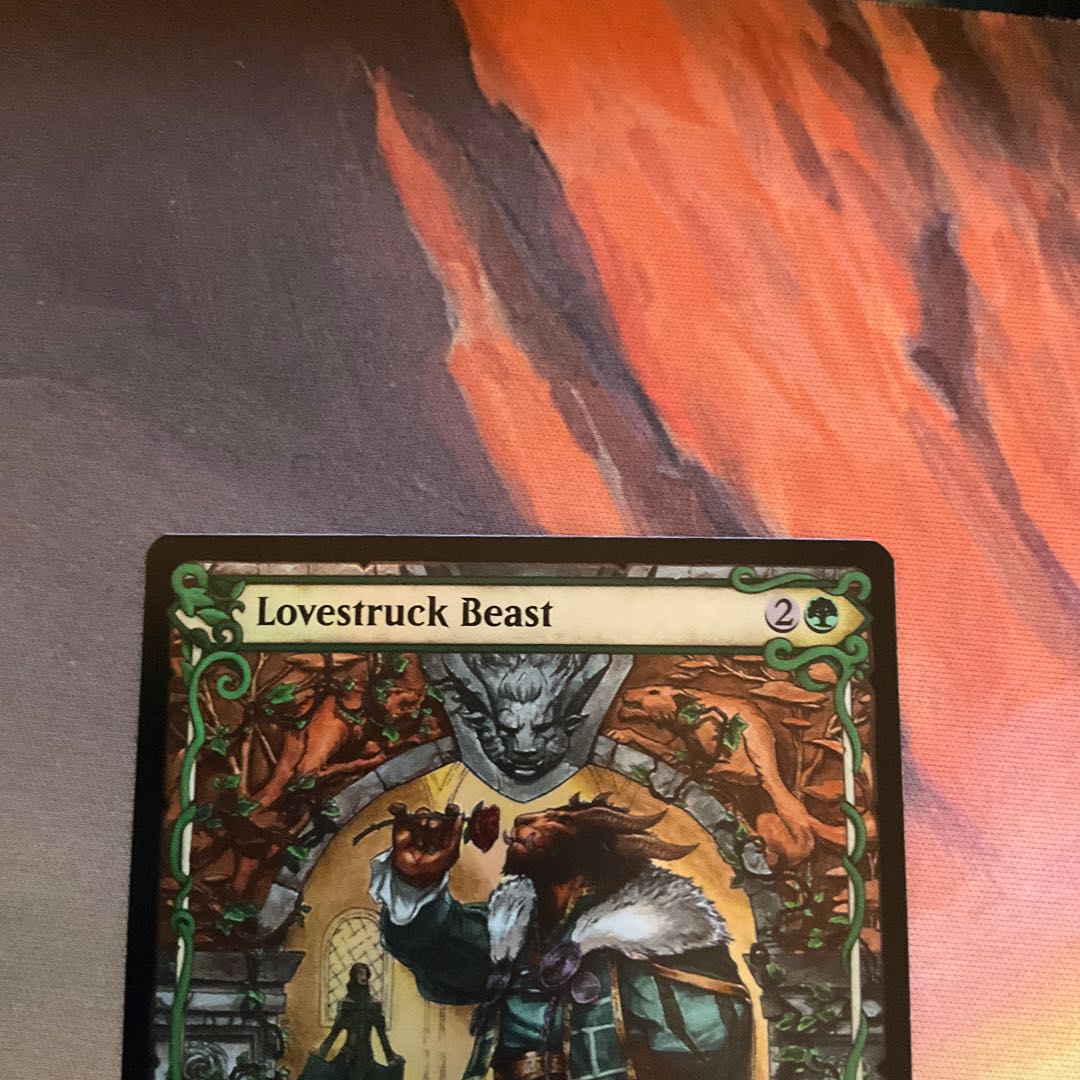 [ELD] Lovestruck Beast/ Lovestruck Beast English Showcase Foil