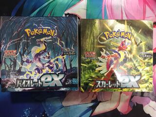 スカーレットexバイオレットex各種1BOX未開封シュリンク付きスペシャルセット5個