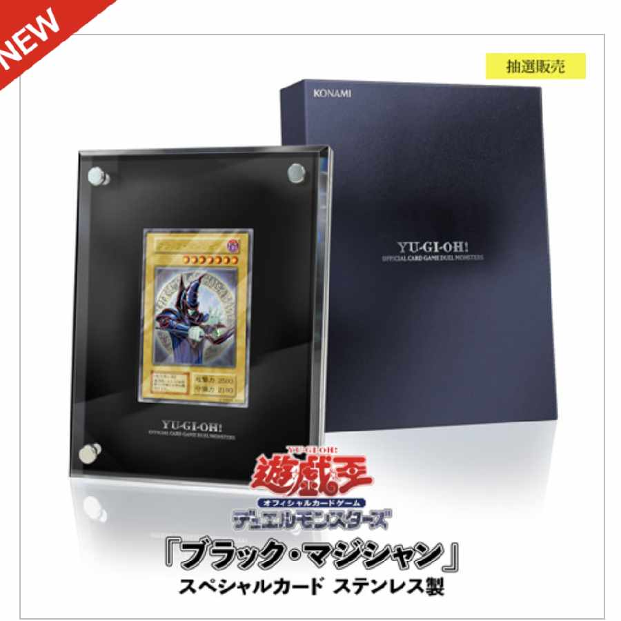Yu-Gi-Oh OCG Duel Monsters "Dark Magician" special card (stainless steel)