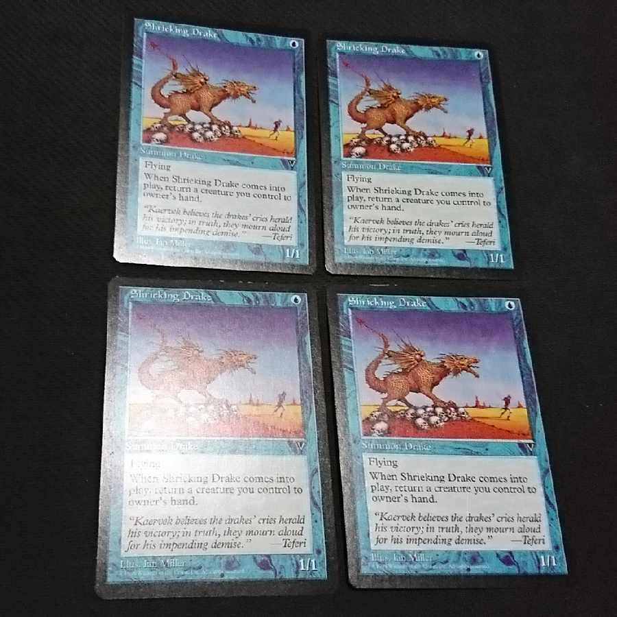 Shrieking Drake/Shrieking Drake set of 4