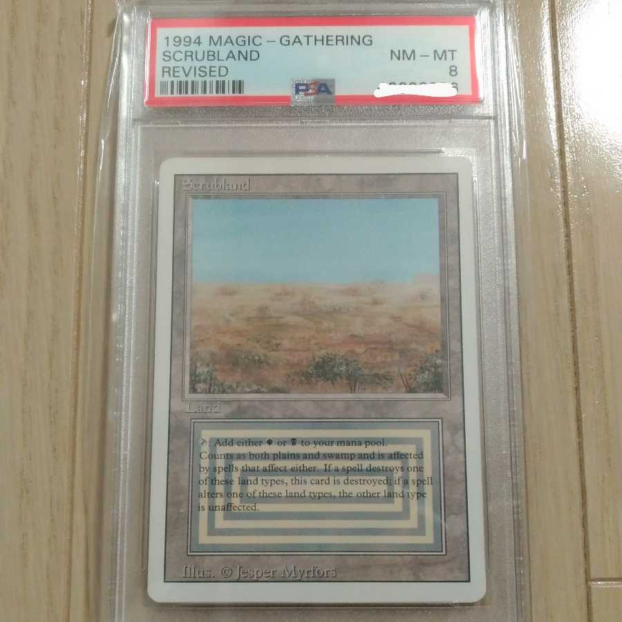 MTG Sclubland Revised [PSA appraisal 8].