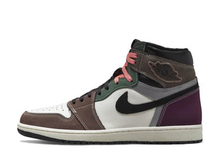 Nike Air Jordan 1 Retro High Og "Hand Crafted" Black/Archio Brown Dark Chocolate DH3097-001 27.5cm