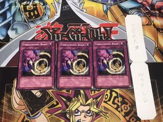 英語版 威嚇する咆哮 ノーマル 3枚セット